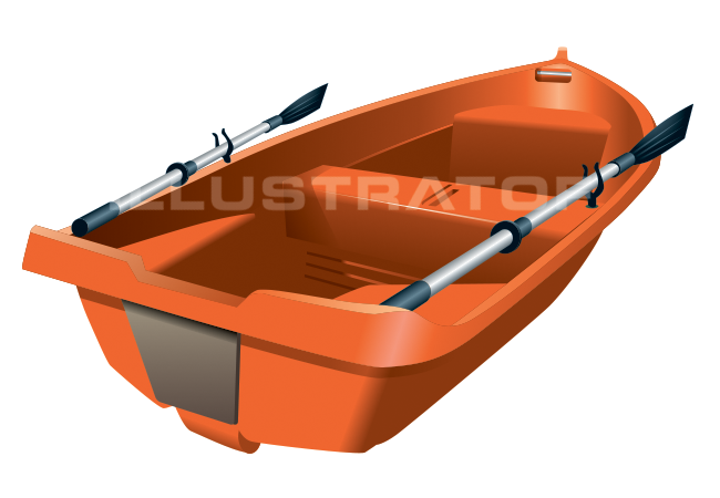small boat-vector-Bote - Illustratof